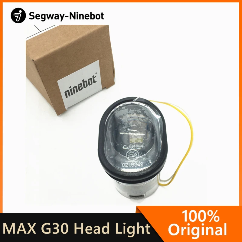 

Original Head Light Assembly for Ninebot MAX G30 KickScooter Skateboard Headlight Replacement Smart Electric Scooter Accessories