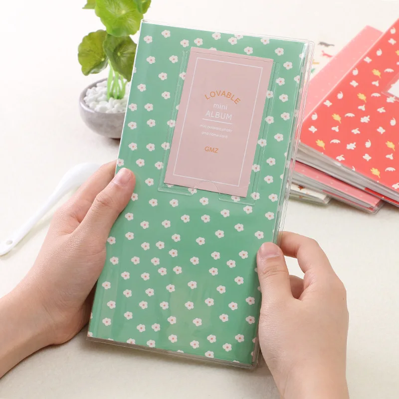 84 Pockets Mini Stamp Album Photo Storage Case Fashion Home Family Friends Memory Souvenir | Дом и сад