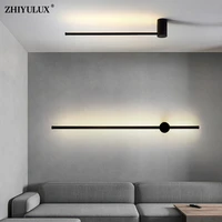 led wall lamp long wall light decor for home bedroom living room surface mounted sofa background wall sconce lighting fixture
