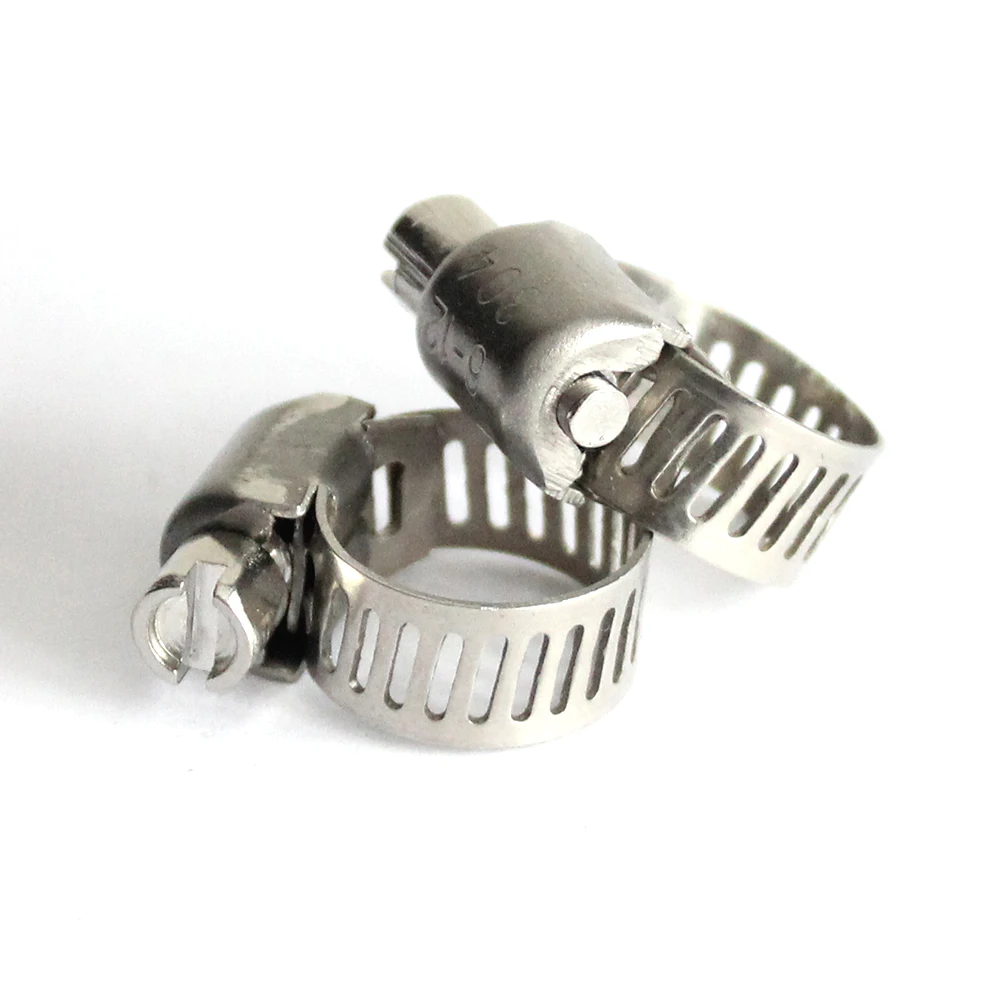 1 шт. высокое качество винт червячный приводной хомут 6 101 мм трубы зажим 304