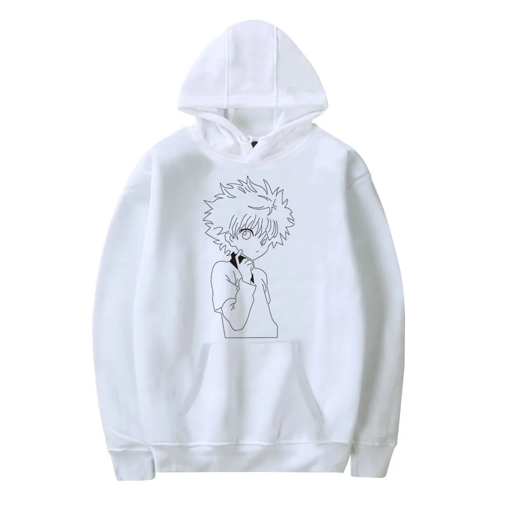 

Hunter X Hunter Hoodie Sweatshirt Killua Zoldyck Harajuku Anime Hoodies Fashion Plus Size Men's Hoodies Autumn Pullovers Unisex