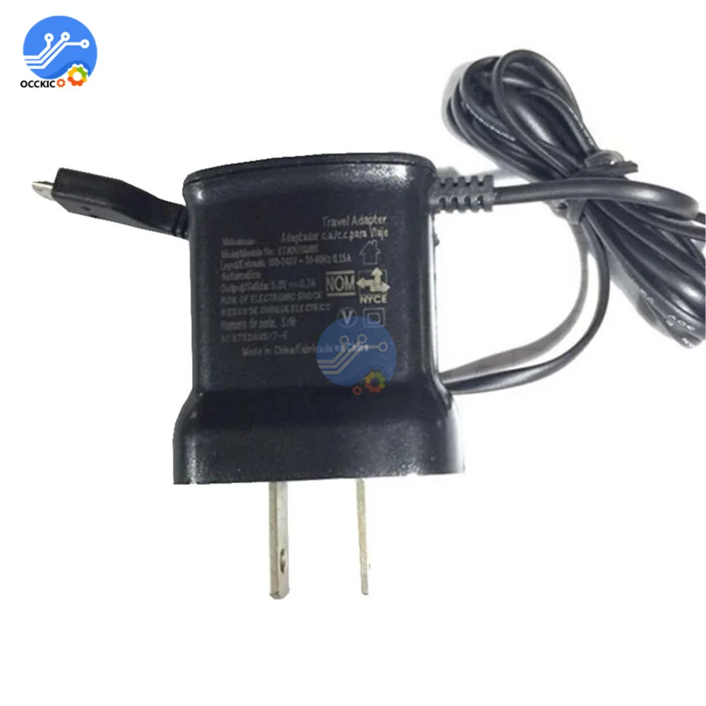 5 в 0 7 а Адаптер зарядного устройства Micro USB кабель Универсальный дорожный