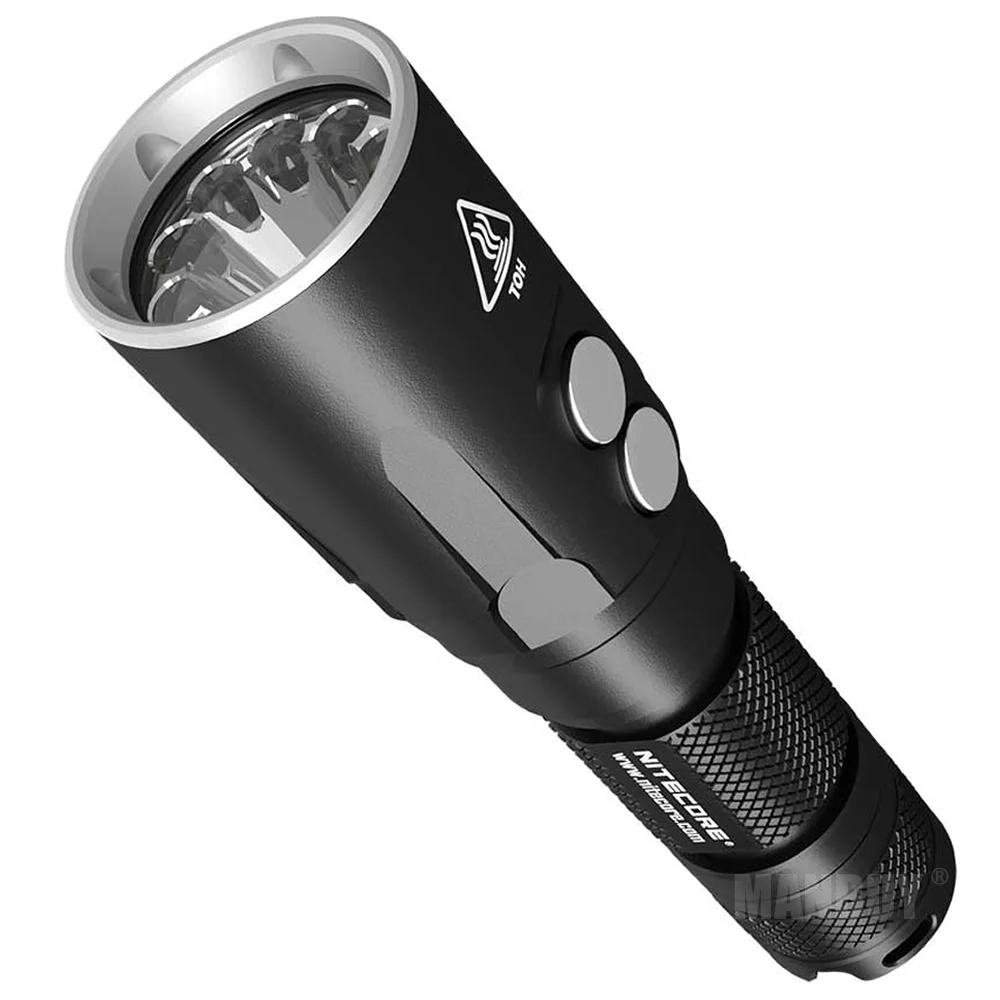 Скидка Светильник для дайвинга Nitecore DL20 + Перезаряжаемая батарея NL1834, 1000 люмен, светодиодный светильник для подводной съемки, 100 метров, бесплатная д...