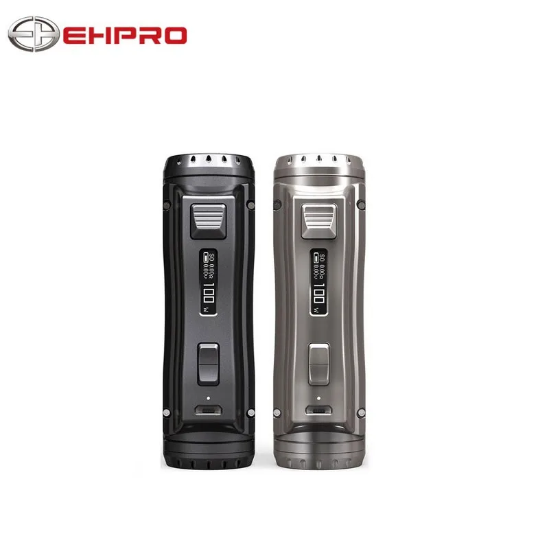 Мод электронных сигарет Ehpro Cold Steel 100 120 Вт TC Box Mod 0 0018 S ультратонкая скорость обжига
