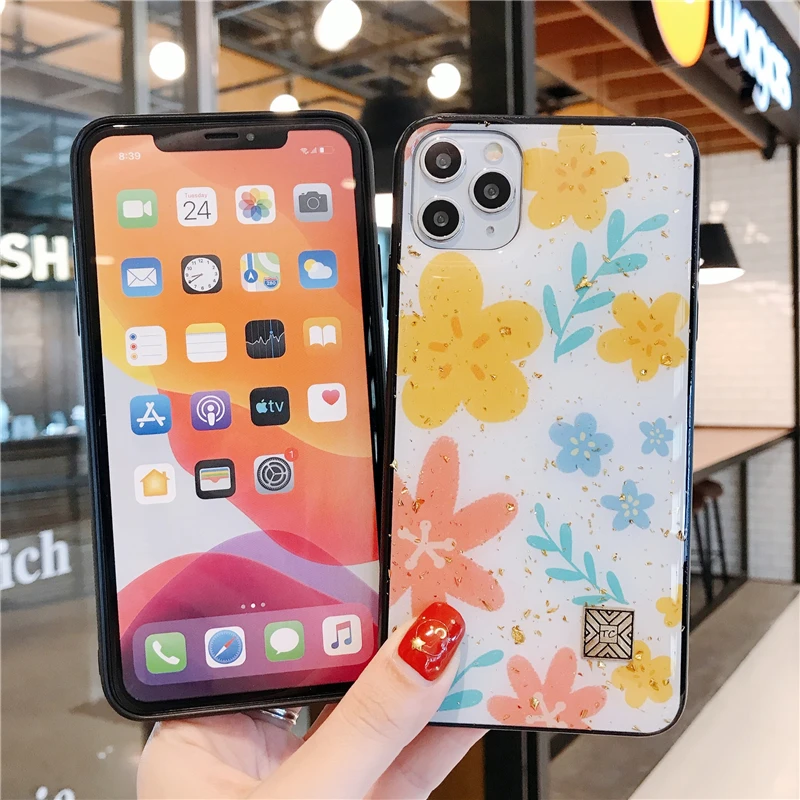 Летнее платье с цветочным узором цветение растение телефон чехол для iPhone X XS Max XR 11