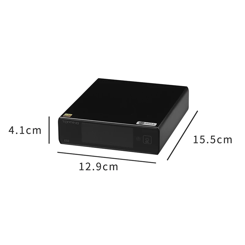 Поддержка ЦАП TOPPING E50 MQA DSD256 ES9068AS XMOS XU216 USB/оптический/коаксиальный вход