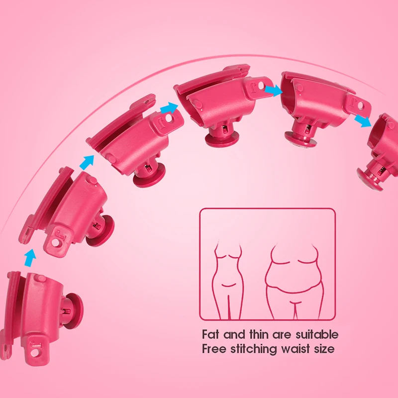 Умные обручи для талии и живота съемные регулируемые автоматические тонкие