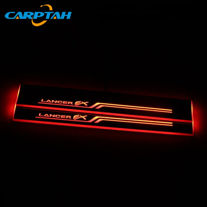 Движусветильник ка для автомобиля Накладка на порог двери дорожная динамическая