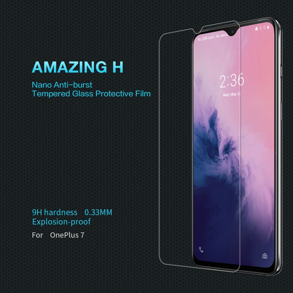 Oneplus 7T 7 6T 6 5T 5 3 протектор экрана из закаленного стекла Nillkin 9H прозрачное Защитное стекло для One Plus 7T 7 6T 6 5T 5 3