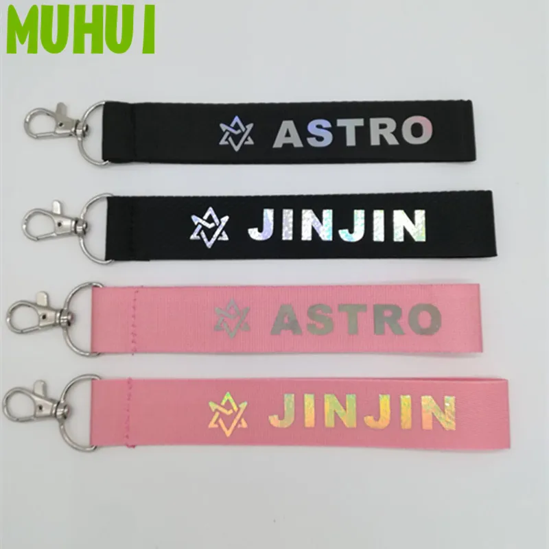 Альбом Kpop ASTRO JINJIN MJ нейлоновый брелок для ключей с лазерным изменением цвета