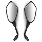 Retroviseur Moto зеркала мотоциклетные зеркала для тройного люсис привело Para Moto Yamaha Ybr 125 Yamaha Aerox Hyosung кафе гонщик