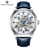 2021 pagani design new brand watch luxury leather mens automatic mechanical watch men sports waterproof clock relogio masculino