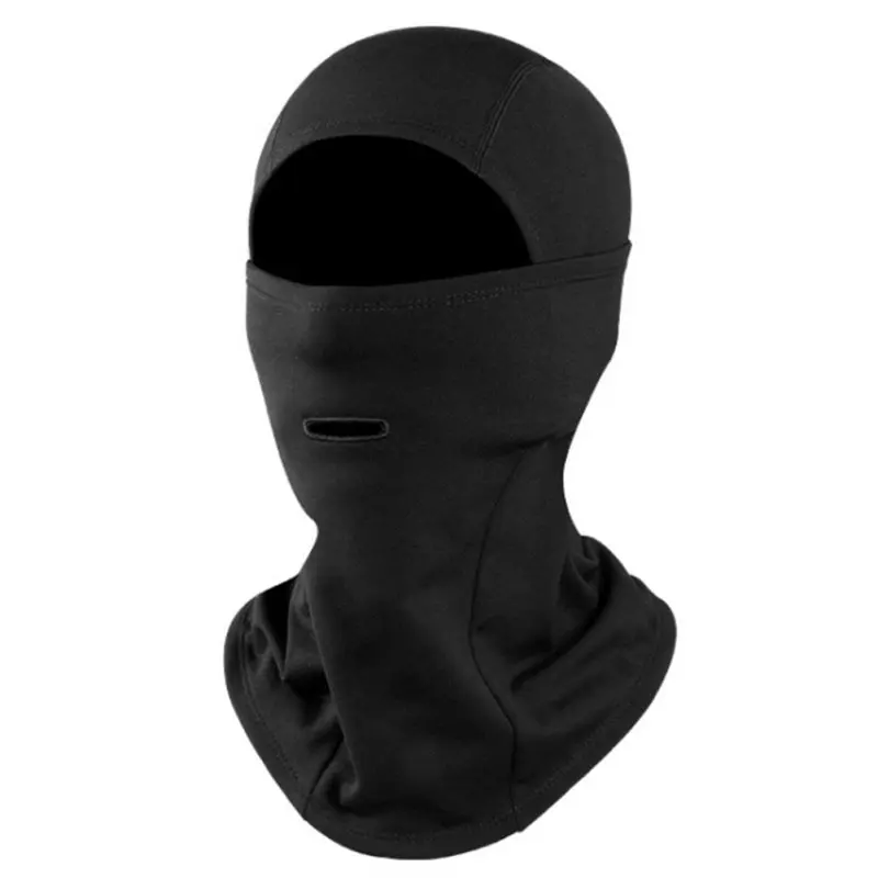 Уличная зимняя велосипедная маска для лица флисовая термомаска Балаклава