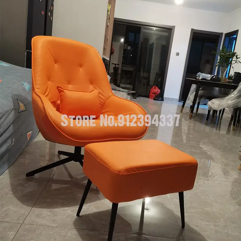 Кресло для отдыха в скандинавском стиле Одноместный стул спальни маленькое