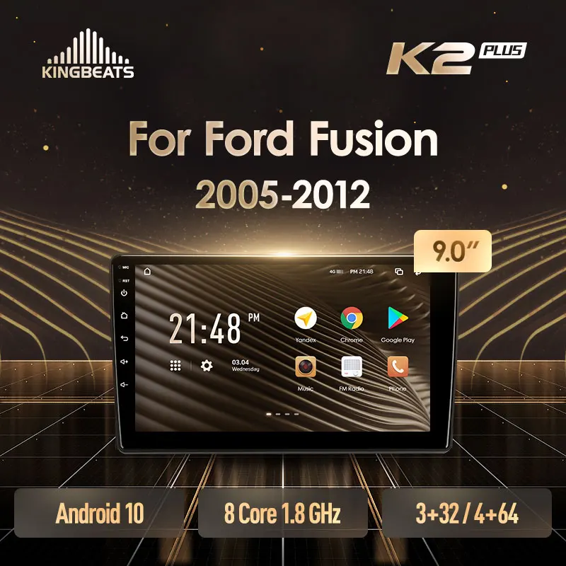 KingBeats штатное головное устройство For Ford Fusion 1 2005 2012 GPS Android автомагнитола на андроид