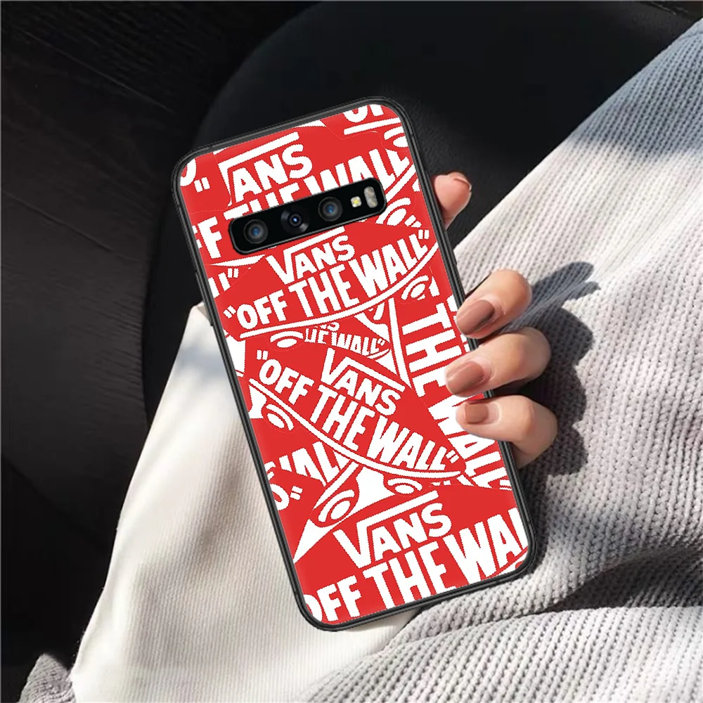 

Vansing Luxury Fashion Phone Case Cover Hull For Samsung Galaxy S 7 8 9 10 E 20 FE Edge Uitra Plus Note 9 10 20 Black Back
