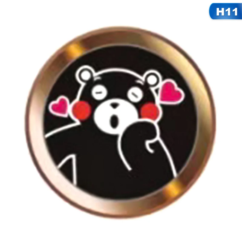 H11 1 шт. мультяшная симпатичная сенсорная наклейка на кнопку Home для IPhone5 5S 6S 7 8 Plus для iPad Air 2 мини-клавиатура для идентификации отпечатков пальцев - Цвет: H11