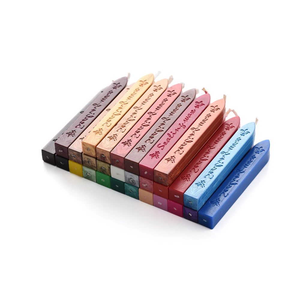 Самые низкие цены 10 штук/упаковка герметизирующий материал палка печать воск для