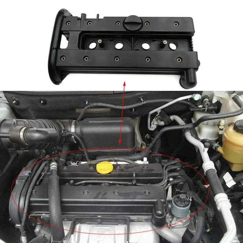 

Car Camshaft Engine Valve Cover Valve Cover Seal Ring Valve Cover for Chevrolet Captiva Opel Antara 2.4L 92068243