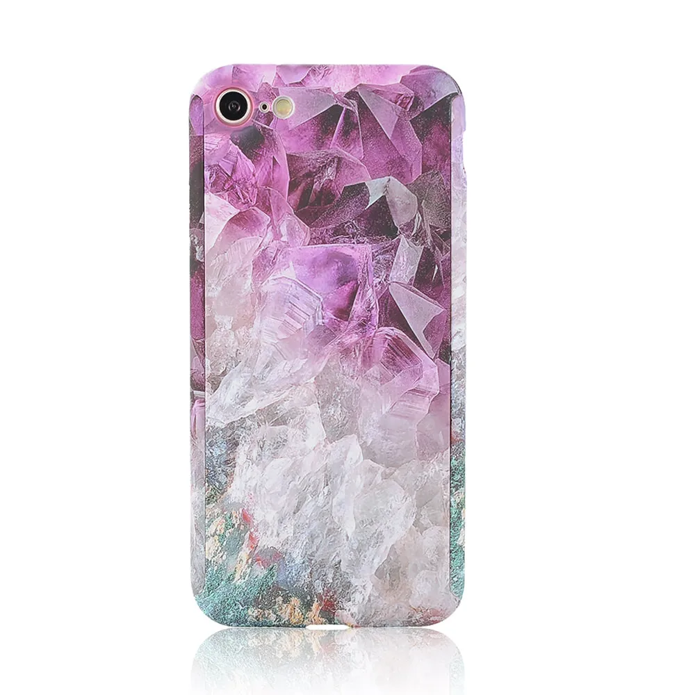 LAPOPNUT Marble Matte PC Hard Back Cover Cases for Iphone 11 Pro Max Xs X 8 7 Plus 6 6s 5 5s SE Tempered Glass Mobile Phone Bags |