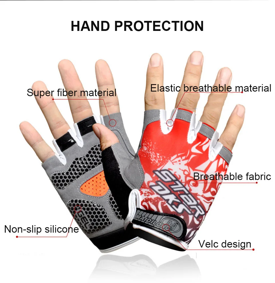 

Loogdeel Cycling Gloves Breathable Sweat Comfortable Women Men Bicycle Gloves Anti-slip Shockproof Bicycle Motorcycle Gloves