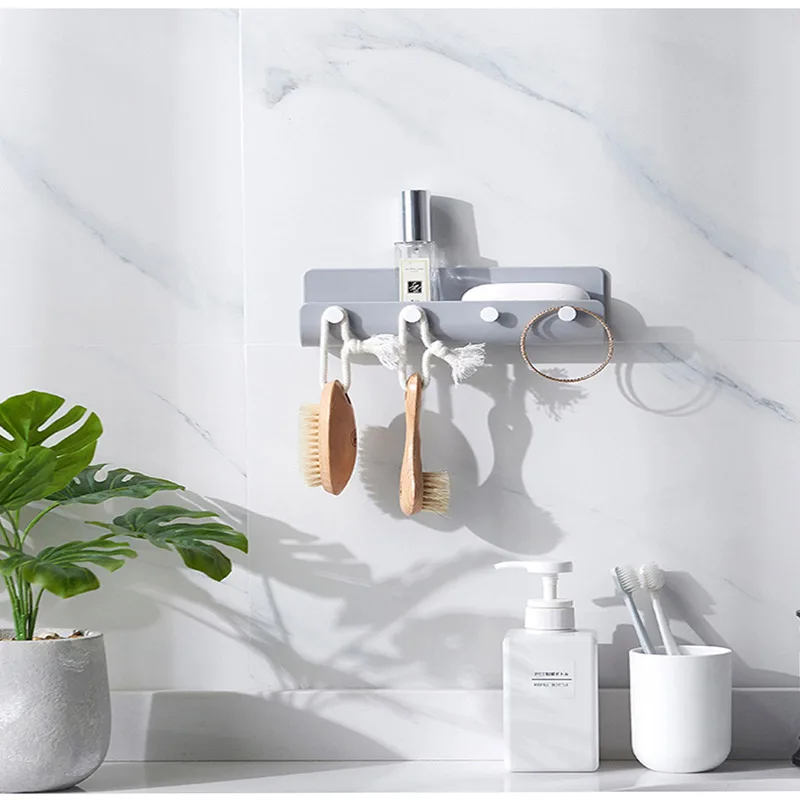 U-образные настенные декоративные стойки с четырьмя вешалками крючки настенный