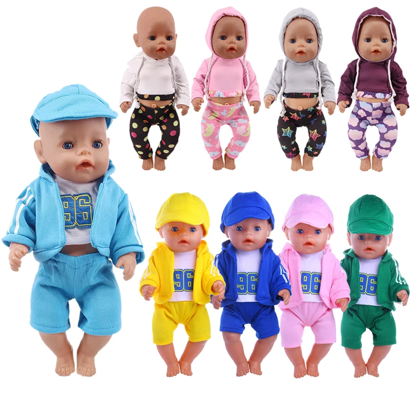 Кукольная футбольная одежда костюмы спортивная подходит для 18-дюймовых