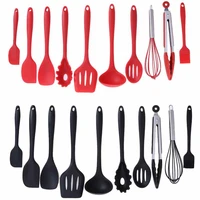 10pcsset nonstick cookware set silicone spatula spoon kitchen utensils diy kitchen cooking tools