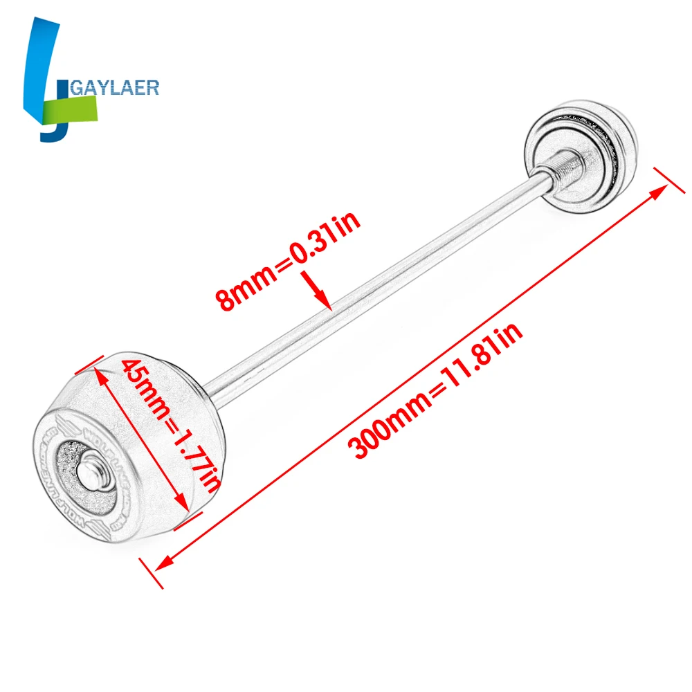 

Motorcycle Front Axle Fork Crash Sliders Wheel Protector for Honda CBR650F 2014-2020 CB650F 2017-2020 CBR650R 2019-2020