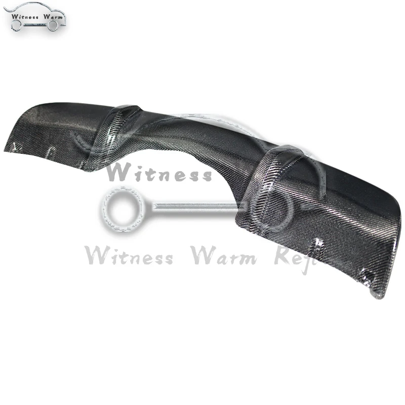 Для X5 углеродного волокна задний бампер диффузор спойлер с разветвителями для BMW