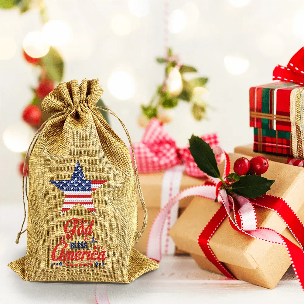 5D DIY алмазная живопись Подарочный пакет точка сверло рождественские конфеты