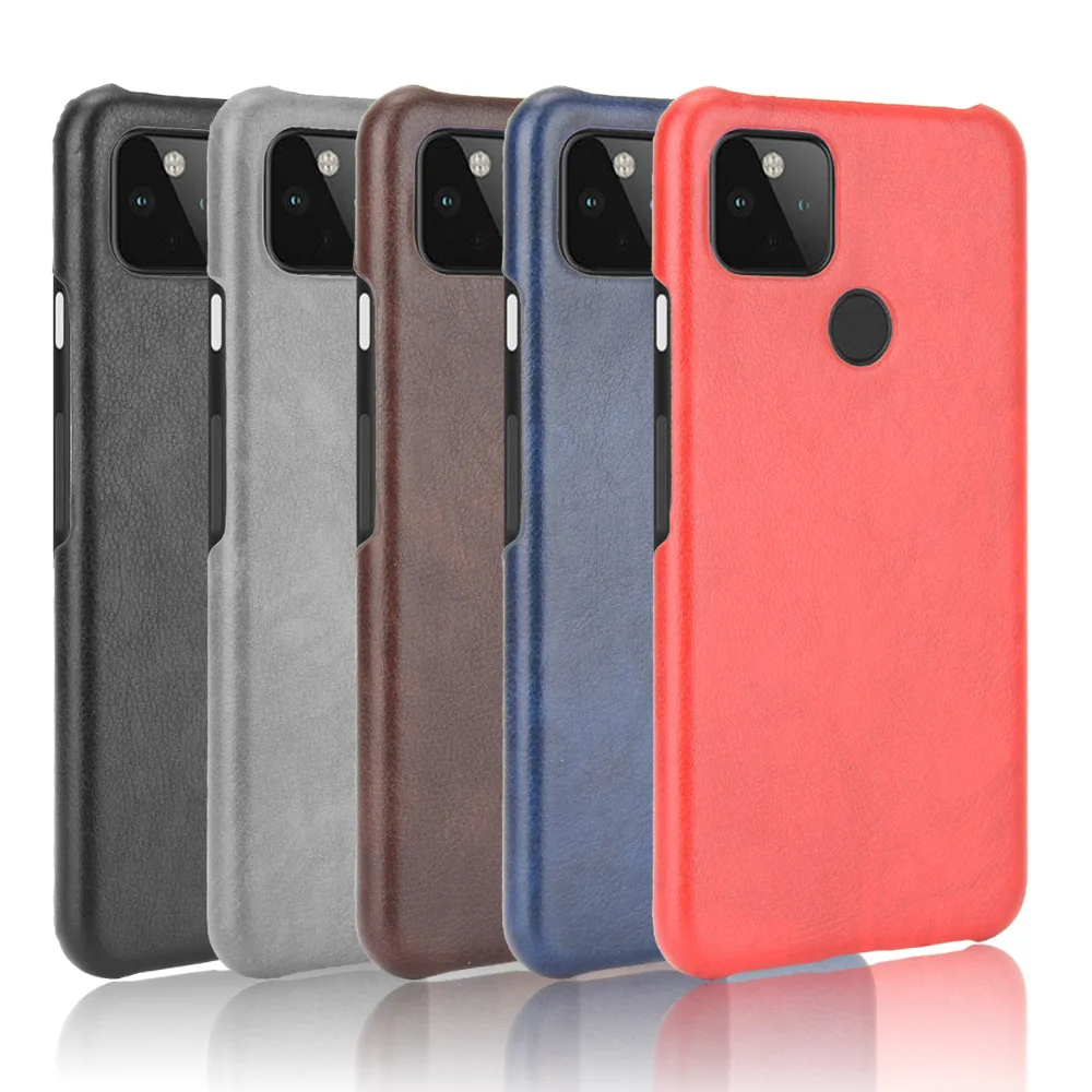 Чехол для Google Pixel 5 чехол из искусственной кожи с узором Личи книжка Pixel5 телефона 8