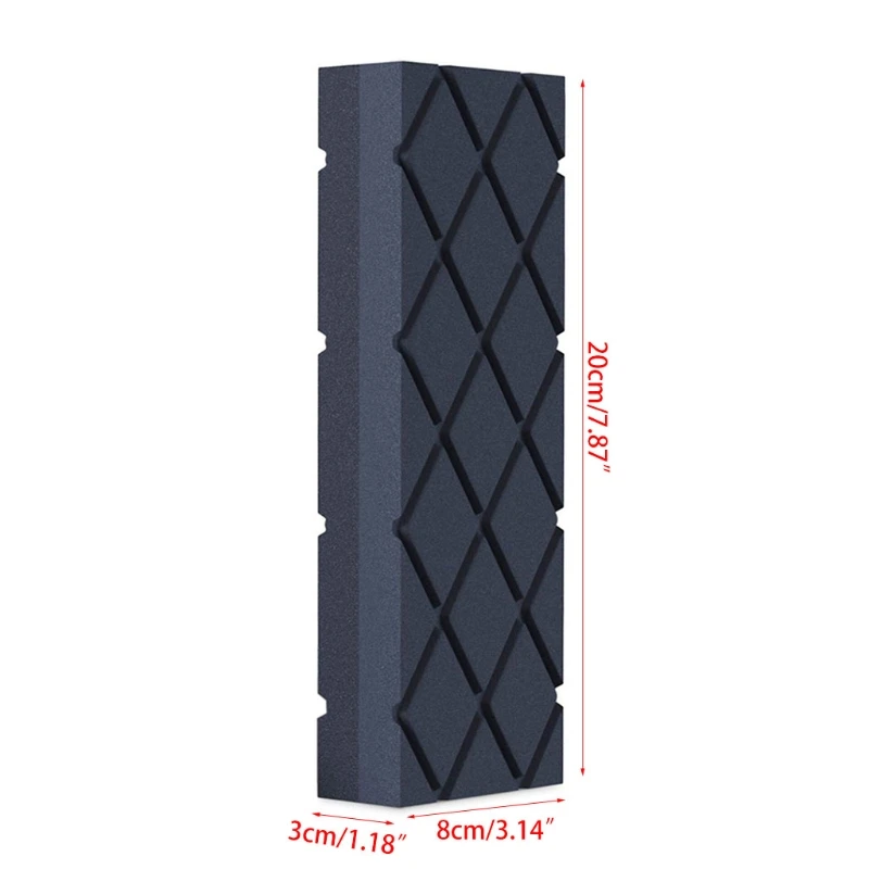

Large Flattening Stone- Dual Grit Coarse/Fine Sharpening Stones Flattener- Diamond Grooves Whetstone Fixer
