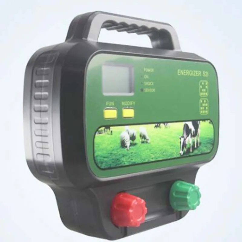 

Ranch Electric Fence Wireless Remote Control Livestock Electronic Fence Energiser Charger Energiser for Cattle Horses Sheep