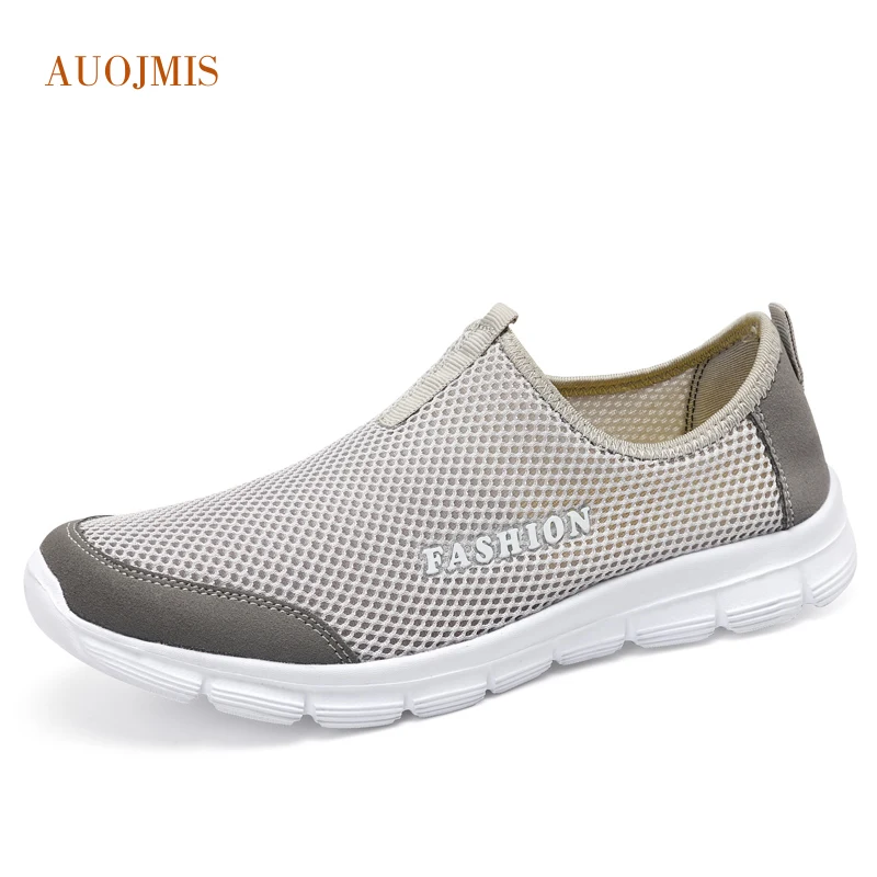 Auojmis2019 мужские туфли большого размера очень светильник дышащие всесезонные