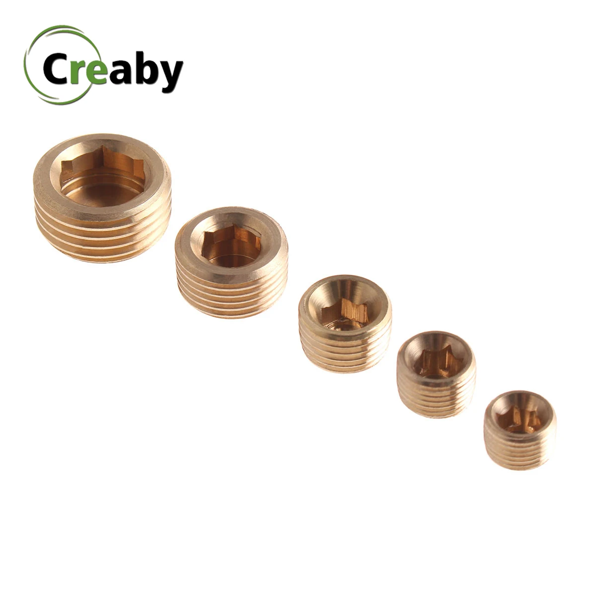 Латунная муфта с шестигранной головкой и наружной резьбой BSP 1/8 дюйма 1/4 3/8 1/2 3/4