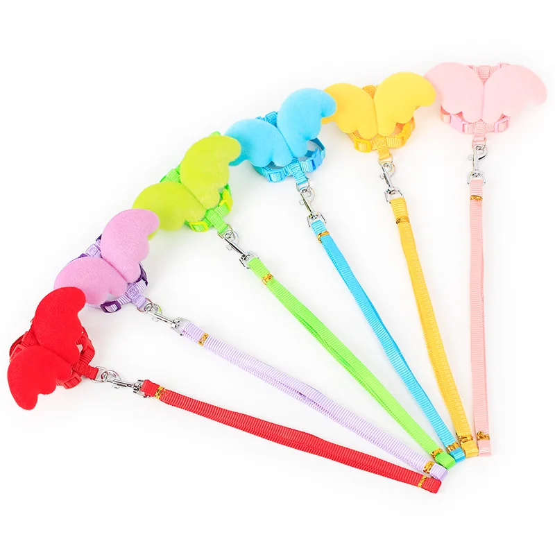 Регулируемый нейлоновый поводок ангельские крылья|Ошейники упряжки и поводки| |