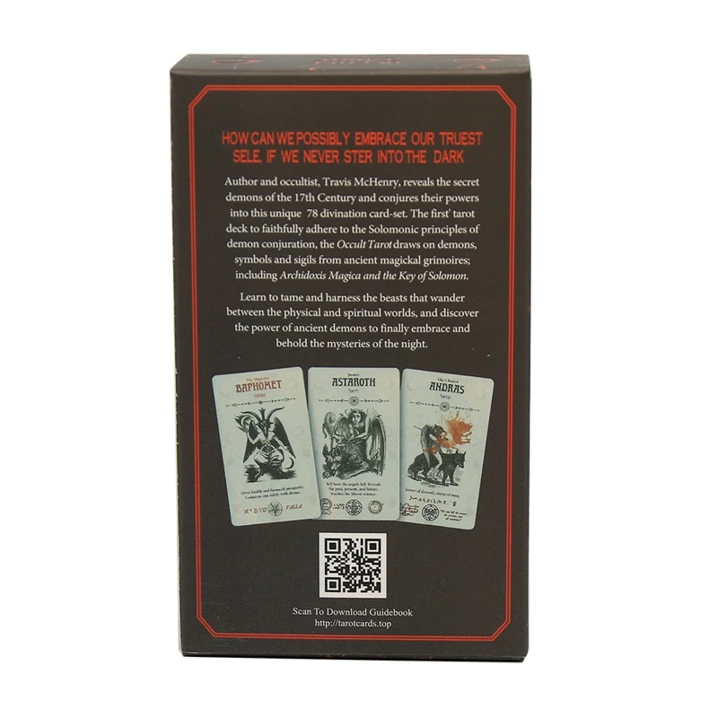 

78 Cards Deck Occult Tarot Full English Oracle Cards Family Party Board Game