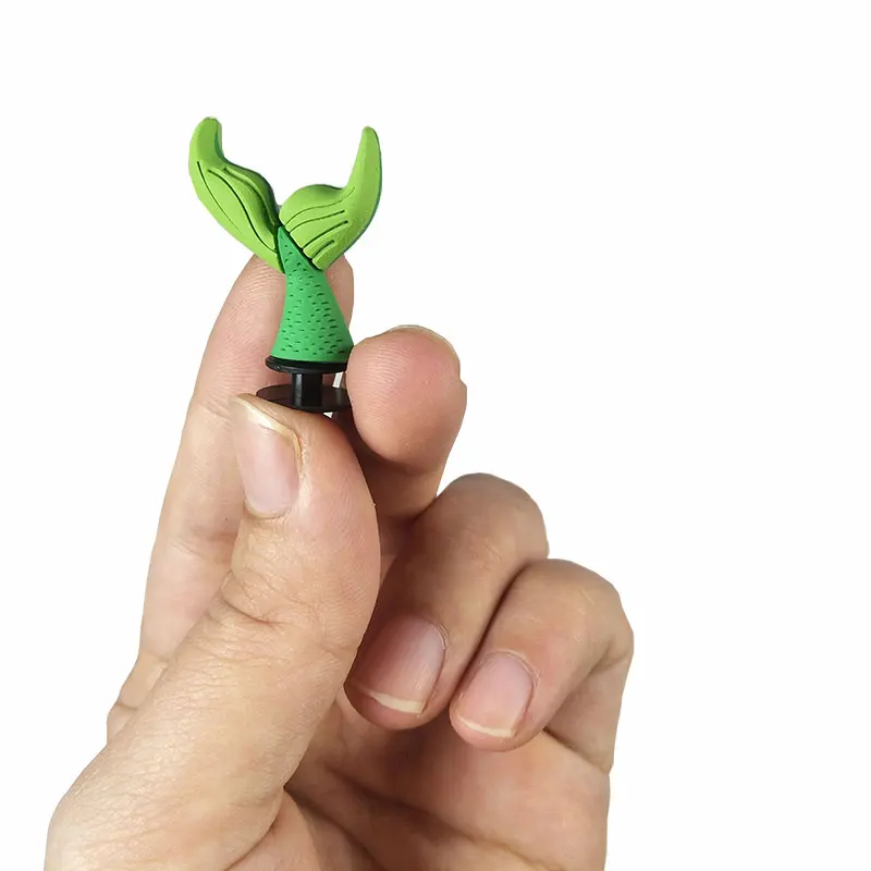 Одиночная распродажа ПВХ обувь с животными Jibz Кроксы пряжка украшения