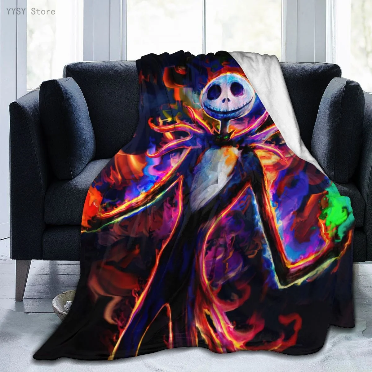 

The Nightmare Before Christmas Jack Skellington Ultra-Soft Micro Fleece Blanket flannel throw Sherpa bedspread bedding sofa 15