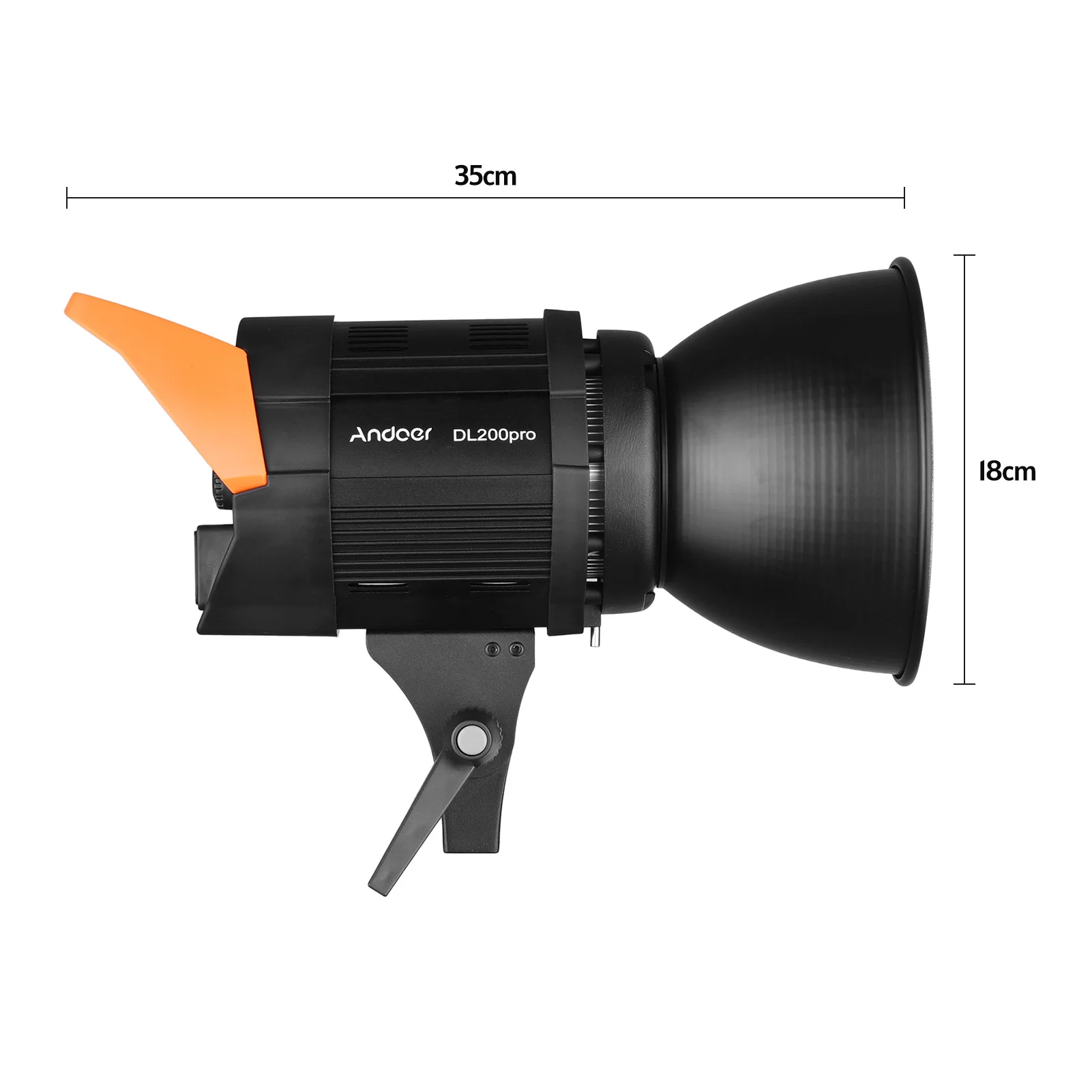 СВЕТОДИОДНЫЙ Осветитель Andoer DL200pro COB светильник для фотографии 200 Вт 3200 5600K CRI95 + с
