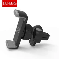 licheers car phone holder stand air vent mount holder 360 degreen for phone 7 8 xiaomi support 3 5 6 inch holder stand in car