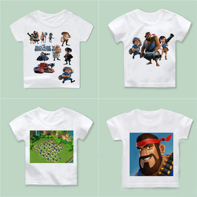 

2021 летняя футболка для мальчиков с изображением героев мультфильма «журавль», мир игры, уличная одежда с принтом для девочек, детская одежд...