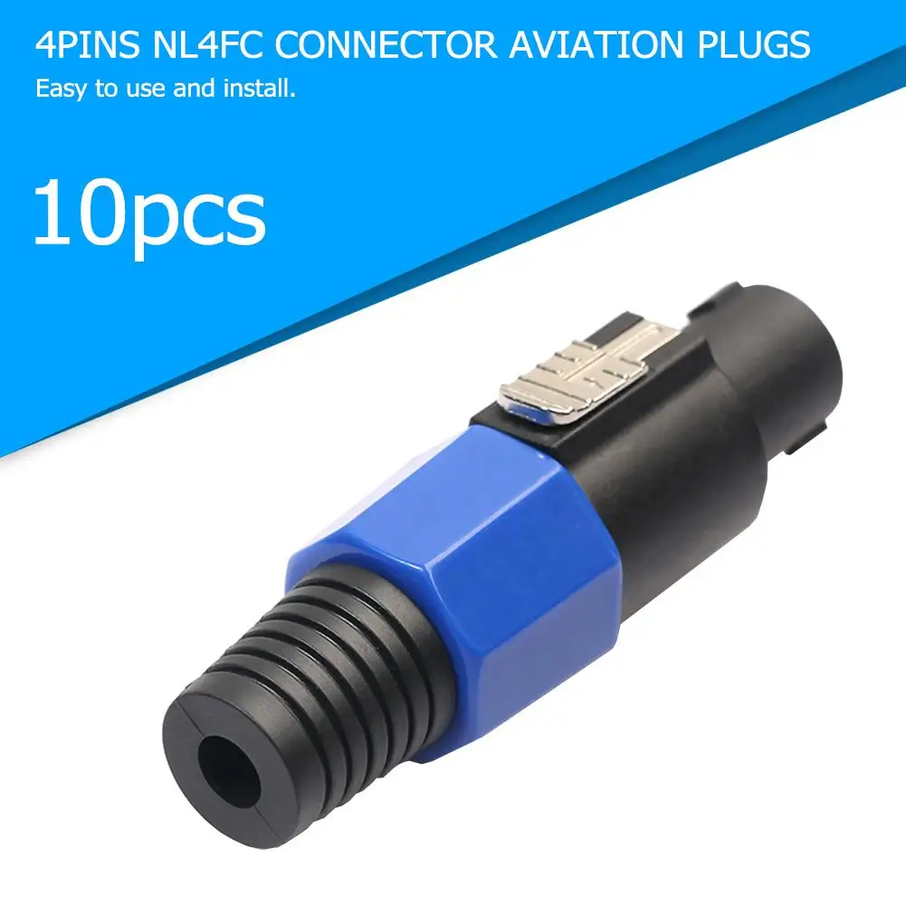 

10 шт., разъём для динамика NL4FC Omutou 2117/2116