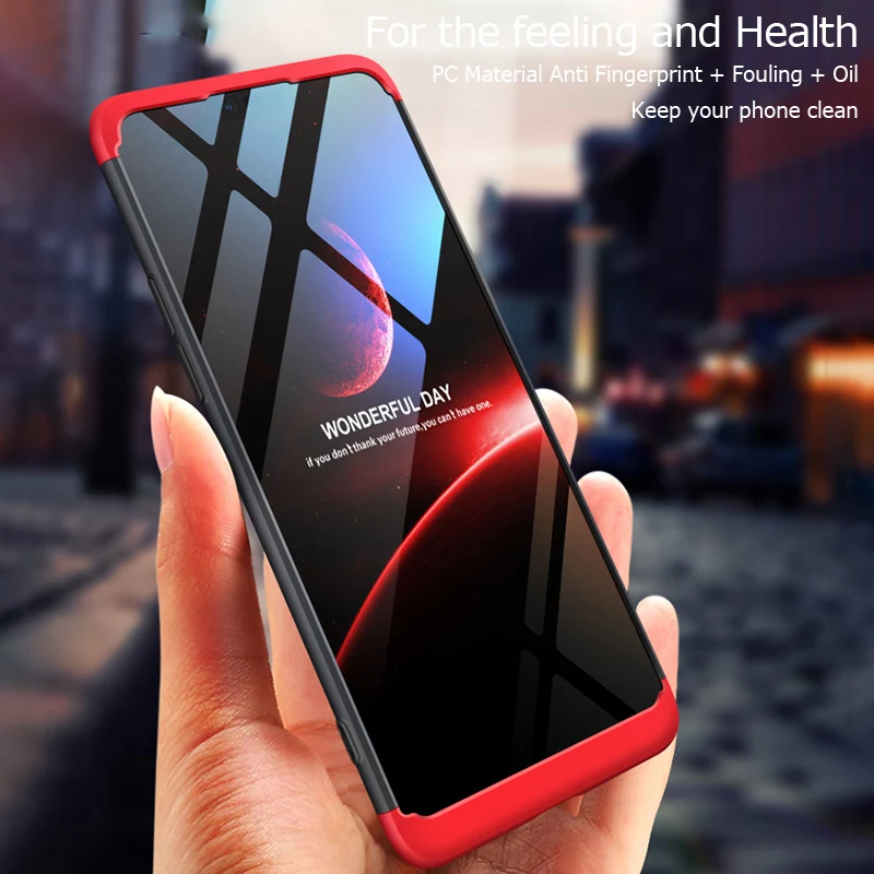 OPPO A5 A9 A31 2020 Case 360 ​​градусов всего тела Случай телефона Oppo A3S A5S A7 F11 Pro F5 F7 F9 Realme XT X2 5