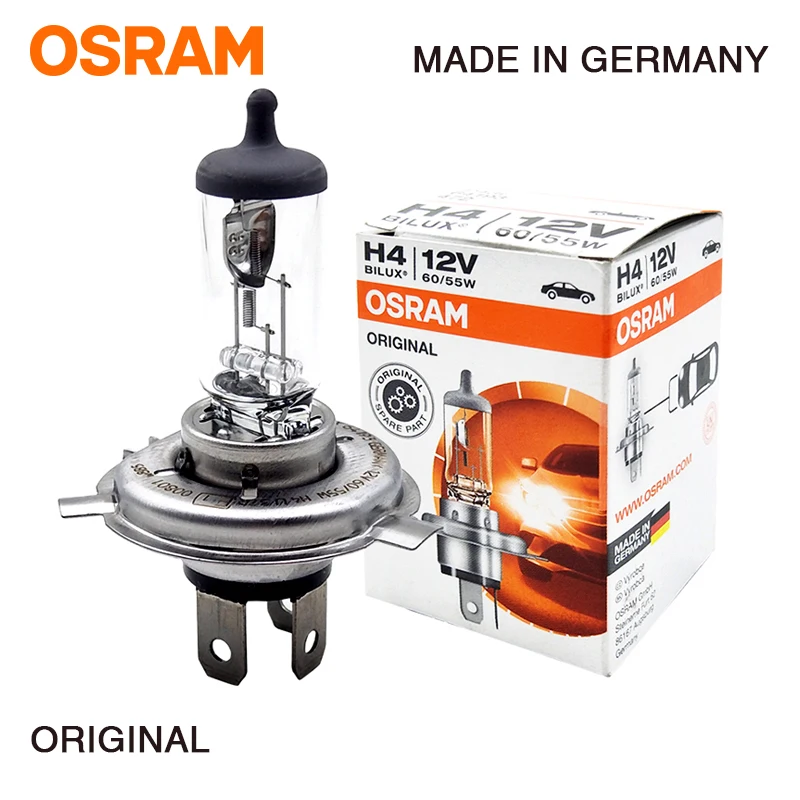 Галогенсветильник лампы Osram H7 автомобильные фары H1 H3 H4 H11 HB3 HB4 светильник для