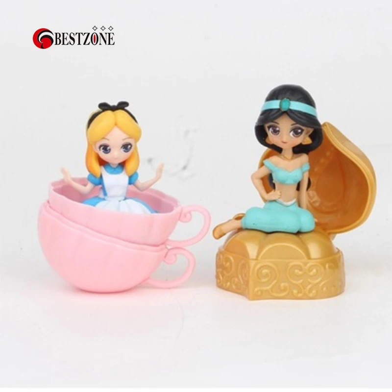 12 шт./компл. сюрприз принцесса Кукла фигурку игрушечной модели Детская капсула