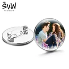 Сумерки из фильма Bella Эдвард Джейкоб ренесми эмблемы ручной работы значки куртки школьные сумки лацканы Сувенирные ювелирные изделия