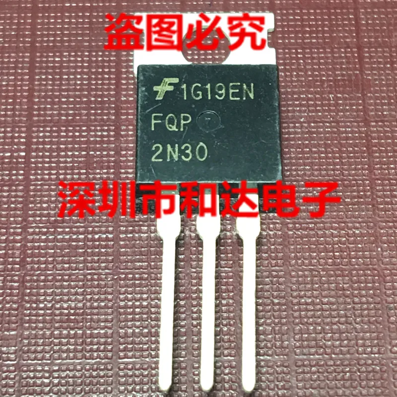 

5 шт. FQP2N30 TO-220 2.1A 300 в