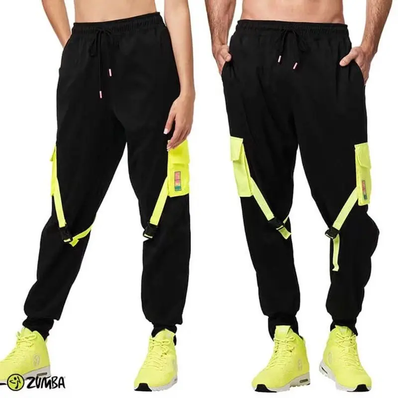

ZUMBA Yoga Pants Zumba Wear Training Fitness Aerobics Trousers Aerobics Wear Running Wear Legs Dance Costume Trousers
